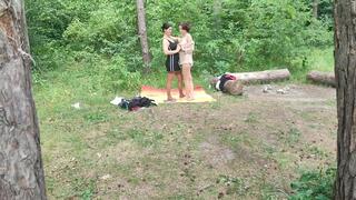 Lesbian games outdoors