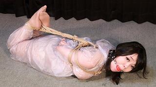 MN25 Japanese Girl Nene Bound and Gagged in Rainwear Part3 (HD)