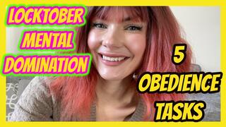 Locktober Mental Domination 5 Obedience Tasks