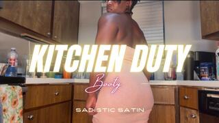 Kitchen Duty Booty | Fart Fetish