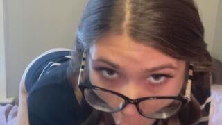 Goth Stepsis Begs StepBro to Breed Her: College Homecoming Creampie