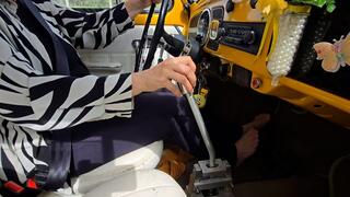 Going to work after having my breakfast