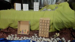 50ft Giantess destroys local town!