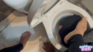 Slave Drinking Fountain (Toilet Slave Training) – Goddess Beh # 1080HD