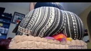 Goddess Gabbie21 Unaware and Ignoring Her Perfect Fan Bear (Fan Custom) rear pov close