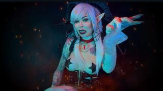 Hell's Toilet Training with Demoness Baal - CHASTITY, PEE, CAVIAR, ORIGINAL EDITION