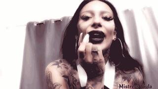 Dark Queen- Worship My Long Nails and Feet