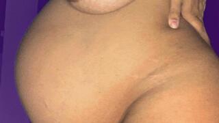 38 weeks shower and oiling in labor