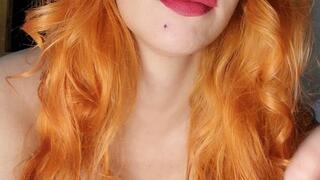 Cigarette after our sex - naughty face