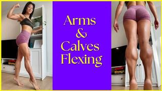 Arms and Calves Flexing