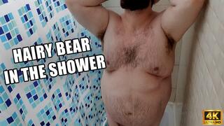 KingMarti: Hairy Bear In The Shower - 4k UHD 2160p