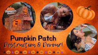 Pumpkin Patch Destruction & Devour! Ft Raquel Roper - HD MP4 1080p Format