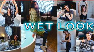 Playful Wetlook Tease Ultimate Full Soak in Clothes Fun multi layer clothes wet Ready to dive into wet bliss? ???? Watch clothes cling, drops trickle… Total soaking awaits!