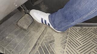 Driving home in adidas