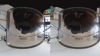 3DVR180 Amy's Office POV crushes the dwarves