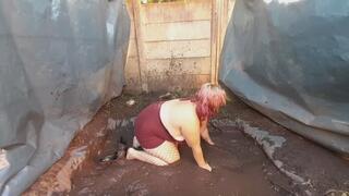 High Heels, and Sexy Dress Muddy Desires