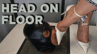 CC - Head on floor ,filthy heels