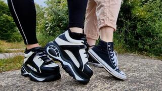 Buffalo Chucks black white