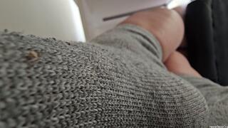 Unaware Giantess Working on Laptop in Socks Pt 17