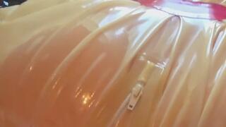 TRANSPARENT LATEX DOLL SUIT ... SPECIAL SURPRISE 2 OF 3