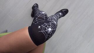 POV lapsitting and black toe tapping b