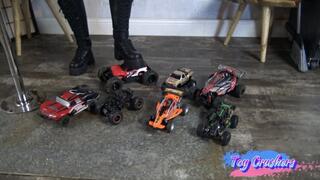 Toy Trucks Crushing Fun