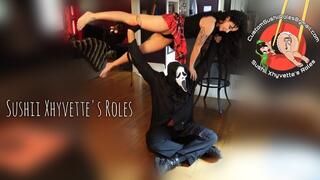 BookTok Woman Sushii Xhyvette Meets Ghost Face - 4K