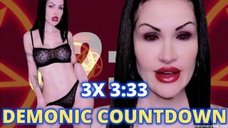 3X3:33 DEMONIC COUNTDOWN