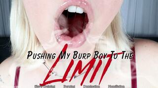 Pushing My Burp Boy To The Limit - HD - The Goddess Clue, Training My Burp Slave With Over 25 Stinky Belches, Loser Burp Sniffer Humiliation, Burping Domination, Name Calling