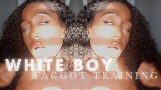 White Boy Faggot Training