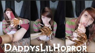 Mrs Krueger Self Foot Worship