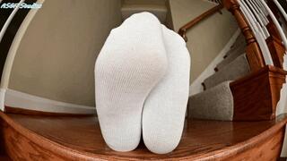 Super Model Diva thick sock sole tease! Part 2! - MOV