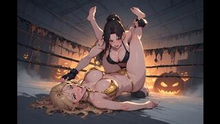 Female Wrestling Confessions #83: My Brutal Bikini Beatdown on Halloween