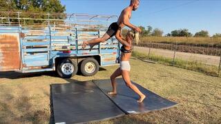 Goddess Andi Lifts And Carries Chase