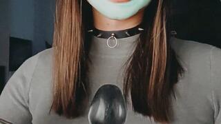 GlitterGiiiirl’s Intense PonyGag Play with Foam and Tongue Depressor