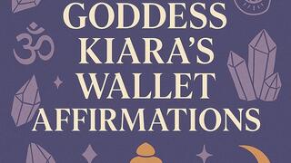 Goddess Kiara's Wallet Affirmations - Audio Only