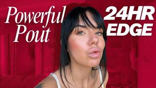 Powerful Pout 24hr Edge Scarlett Cummings Lip Mouth JOE JOI Tease Orgasm Control