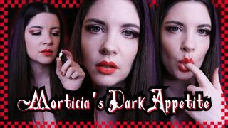 Giantess Morticia's Dark Appetite for Shrinking and Eating you for her Vore Fantasy