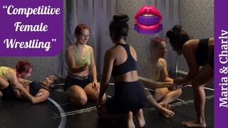 Competitive Female Wrestling *4k and fully UNCENSORED