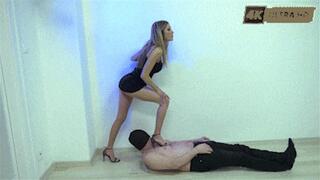 Tatjana - Cruel trampling in high heels (NEW VID) (4K ULTRA HD)