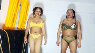 Bikini Models Wrestling turns Real Trizah vs Lilian