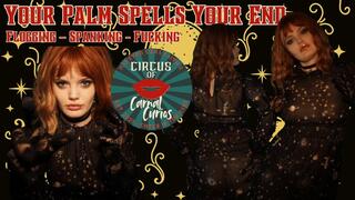 Your Palm Spells Your End - Circus of Carnal Curios - Choose Your Adventure - Ezra Faith