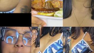 Sweet and Savory to the Max: Eating Cachapa, Fried Pork, and Cake to the Limit! ????