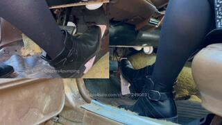 My boots always STOMP HARDER than any of my other shoes!