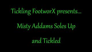 Misty Addams Soles Up and Tickled