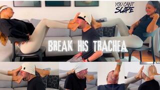 Tag-Team Foot Gagging - Mistress Enola - We Shared His Gag Reflex Like He Was Nothing - EXTREME DEEP FEET ( FullHD)