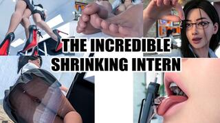 Shrunk by Giantess Colleagues in the Office