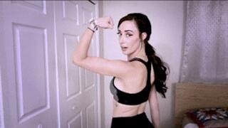 A Sex Workout: Step-Sister and Step-Brother Become Gym Buddies, POV - Brunette, Creampie - HD 720p mp4