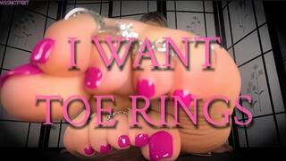 I Want Toe Rings