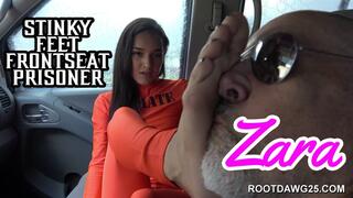 Zara - Stinky Feet Frontseat Prisoner 1080p MP4